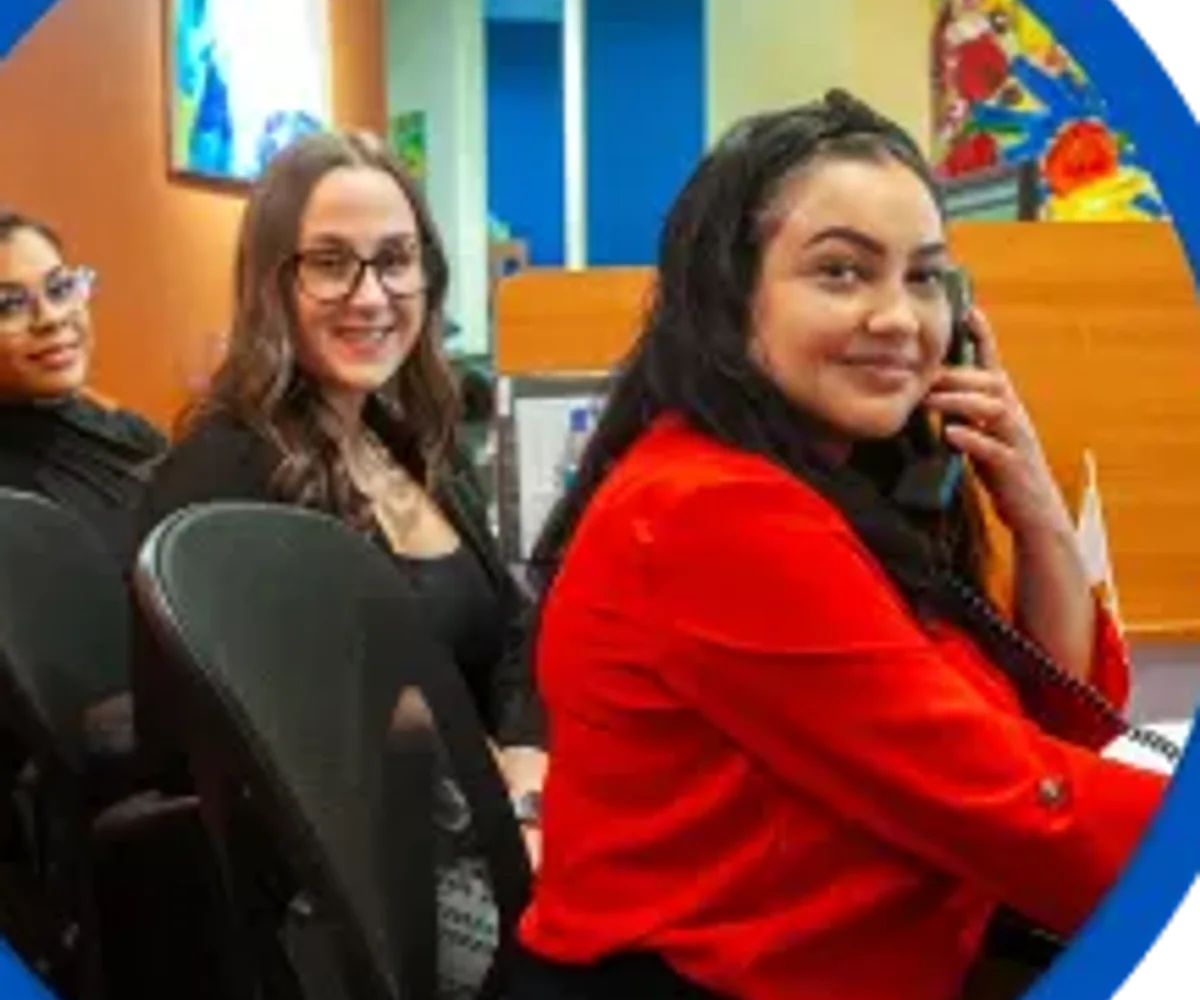 Capital Dental Group team members at the front desk